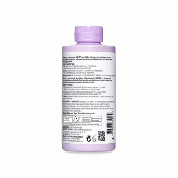 Olaplex n°4-p blonde enhancer toning shampoo 250ml - Imagen 4